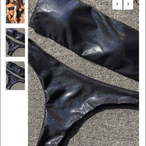 Metallic ModeCute Bikini Swimsuit